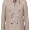 Lardini double-breasted Blazer Brown Men Blazers Maison-Kitsune
