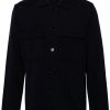 Lardini Virgin Wool Cardigan Blue Men Cardigans Maison-Kitsune