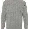 Men Knitted Sweaters Maison-Kitsune Lardini ribbed-knit Sweater Grey