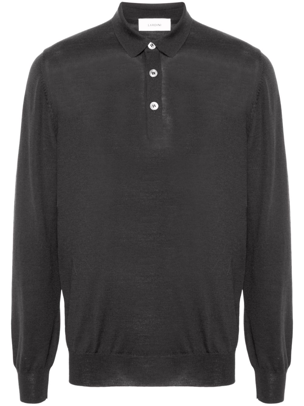 Lardini IVLPML38IV63040-930 Grey Men Polo Shirts Maison-Kitsune