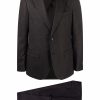 Lardini single-breasted Wool Suit Brown Men Single Breasted Suits Maison-Kitsune