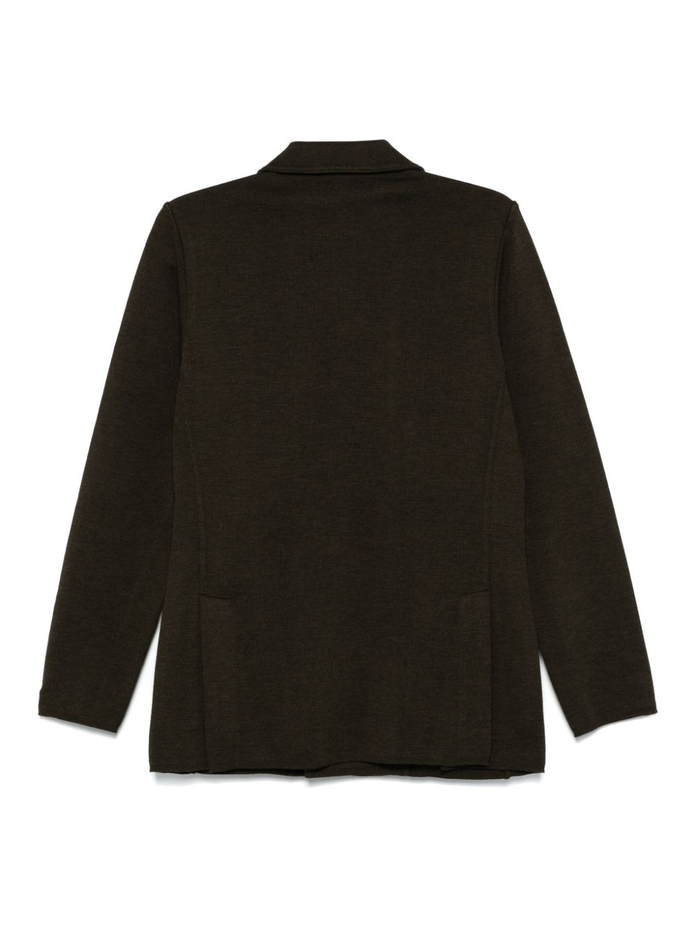 Lardini Knitted Blazer Green Maison-Kitsune Men Cardigans