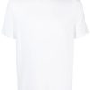 Men T-Shirts Maison-Kitsune Lardini short-sleeved Wool T-shirt White