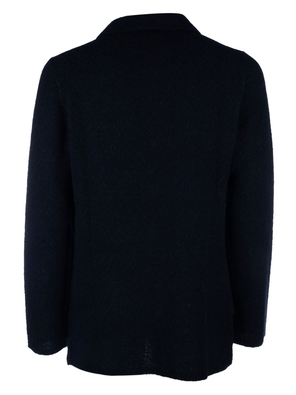 Men Blazers Maison-Kitsune Lardini brooch-detail Blazer Blue
