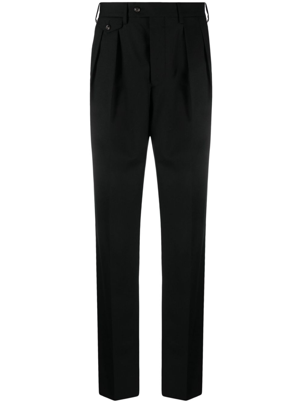 Lardini pressed-crease Wool Tailored Trousers Black Men Tailored Pants Maison-Kitsune