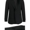 Lardini single-breasted Suit Black Maison-Kitsune Men Tuxedos & Dinner Suits