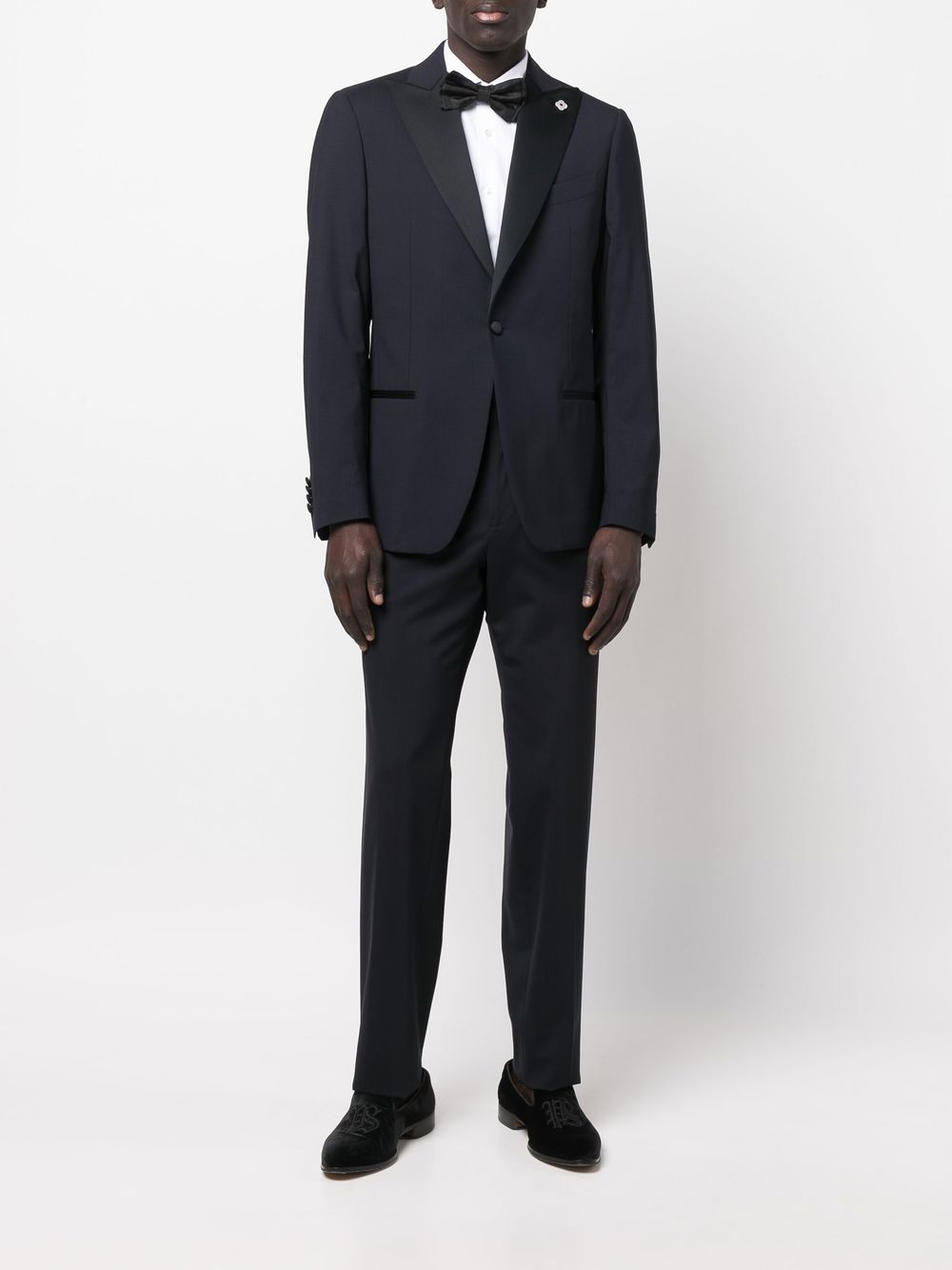 Lardini single-breasted Tailored Suit Blue Men Single Breasted Suits Maison-Kitsune