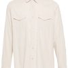 Lardini Cotton Shirt Neutrals Men Shirts Maison-Kitsune