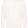Maison-Kitsune Knitted Sweaters Men Lardini Cashmere Polo Sweater Neutrals