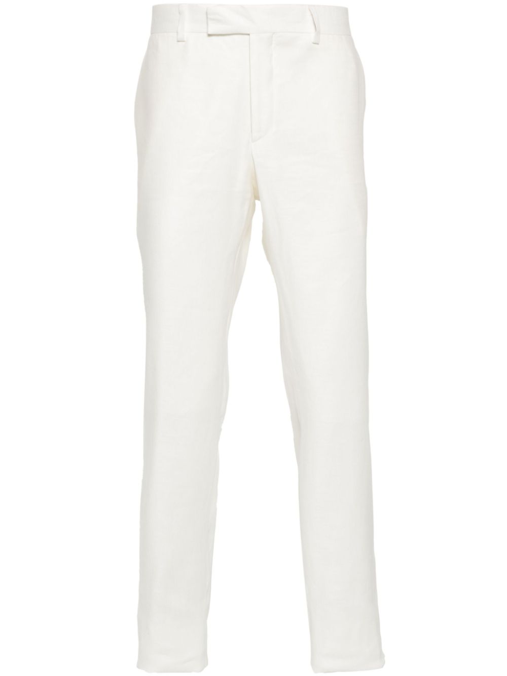 Men Chinos Maison-Kitsune Lardini slim-fit Chino Trousers Neutrals