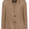Men Blazers Maison-Kitsune Lardini Special Blazer Brown
