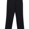 Maison-Kitsune Lardini Straight Trousers Blue Men Regular-Fit & Straight Leg Pants
