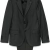 Lardini Virgin Wool Suit Grey Men Single Breasted Suits Maison-Kitsune