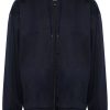Lardini long-sleeve Hooded Jacket Blue Men Hooded Jackets Maison-Kitsune