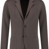 Men Blazers Maison-Kitsune Lardini single-breasted Blazer Brown