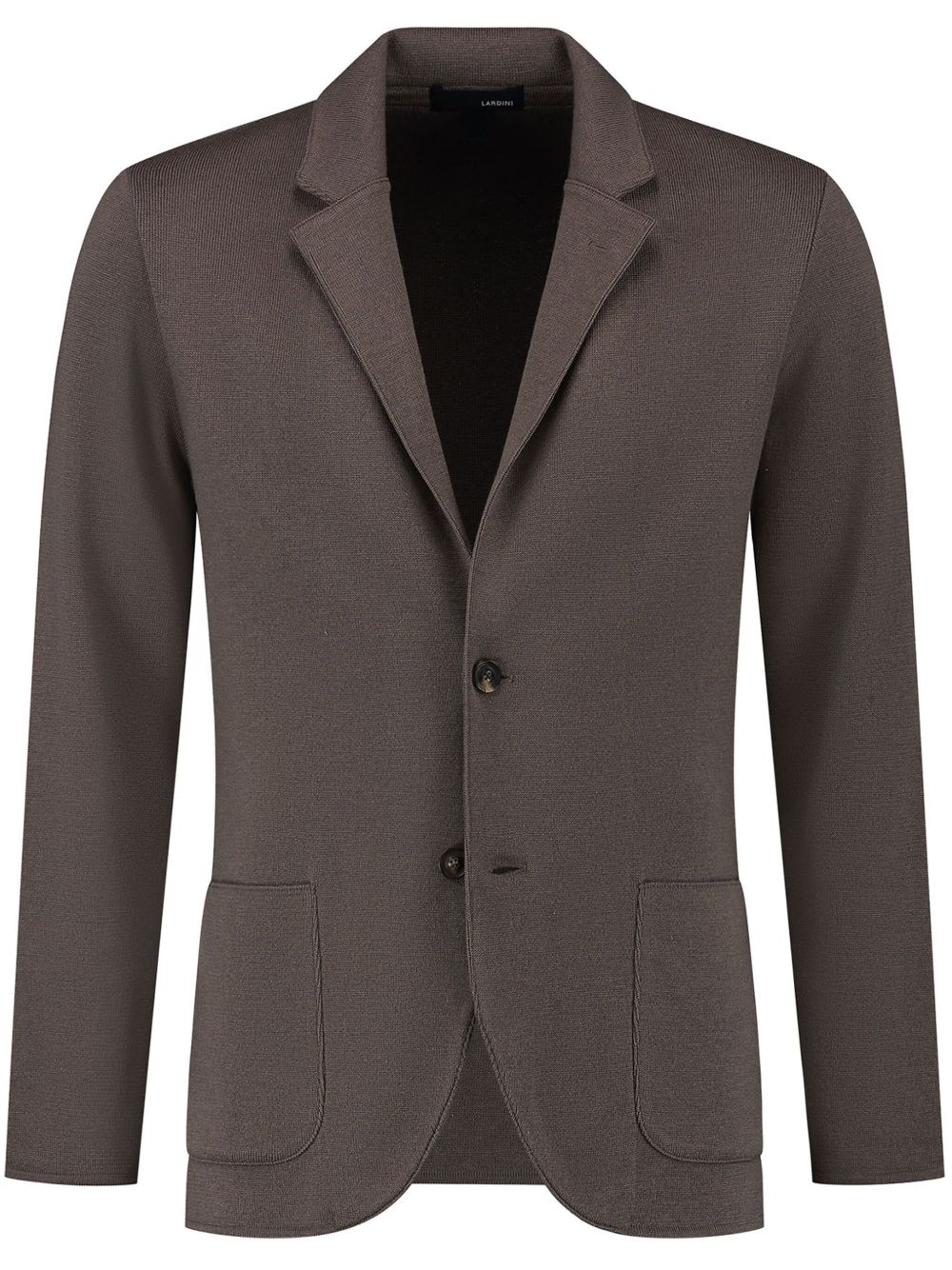 Men Blazers Maison-Kitsune Lardini single-breasted Blazer Brown