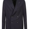Lardini Wool Blazer Black Men Blazers Maison-Kitsune