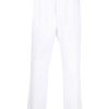 Lardini Cotton tapered-trousers White Men Regular-Fit & Straight Leg Pants Maison-Kitsune