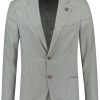 Lardini brooch-detail single-breasted Blazer Grey Maison-Kitsune Men Blazers