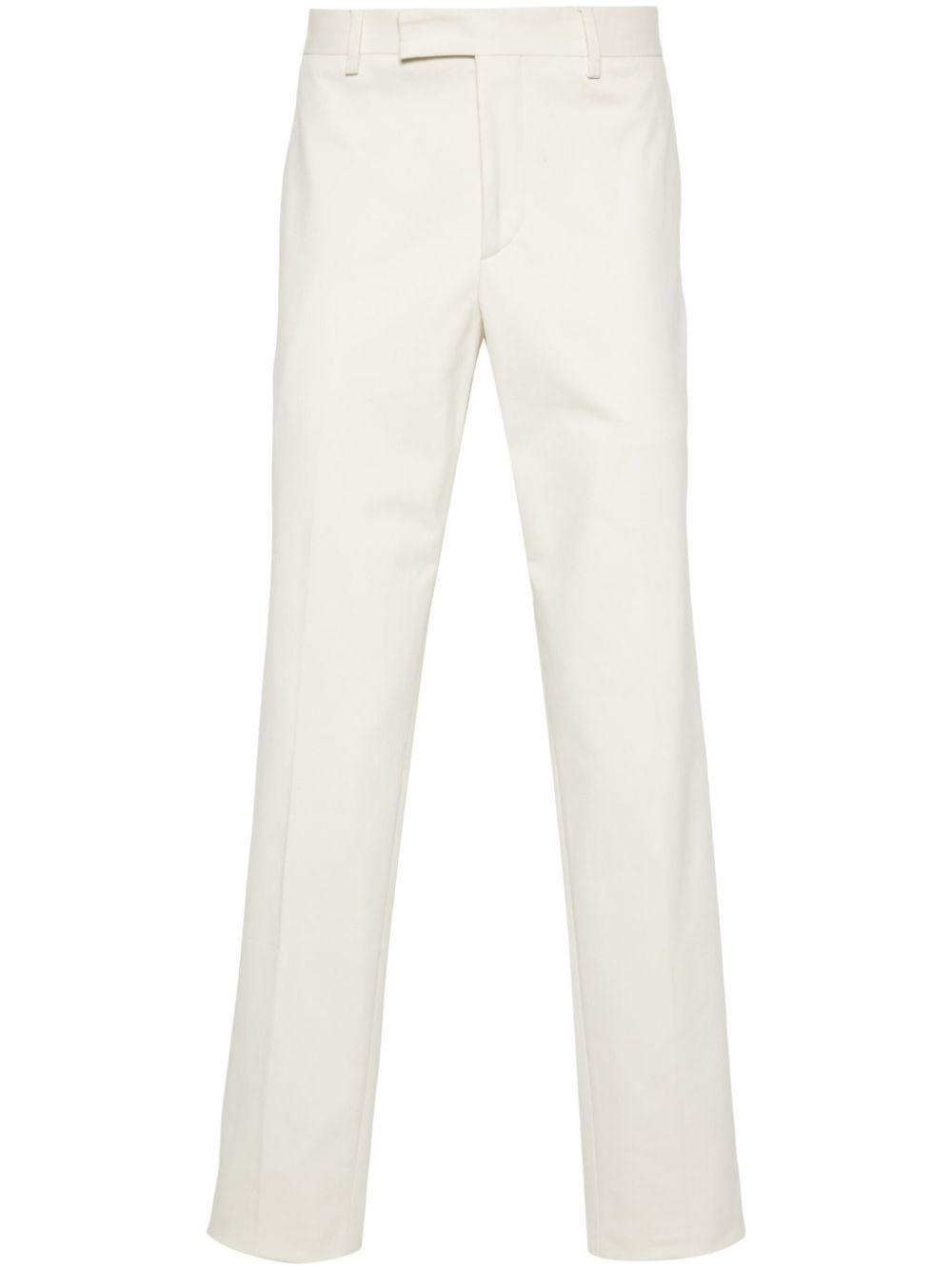 Maison-Kitsune Tapered Pants Men Lardini Tapered Trousers Neutrals