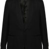 Maison-Kitsune Lardini metallic-threading Blazer Black Men Blazers