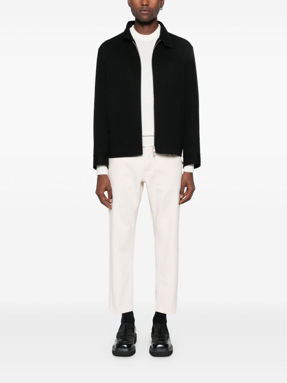 Lardini Cotton Jeans Neutrals Maison-Kitsune Men Regular & Straight-Leg Jeans