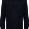 Lardini fine-knit Sweater Blue Men Knitted Sweaters Maison-Kitsune