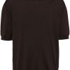Lardini Knitted T-shirt Brown Men T-Shirts Maison-Kitsune