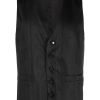 Maison-Kitsune Waistcoats & Gilets Men Lardini logo-patch Waistcoat Black
