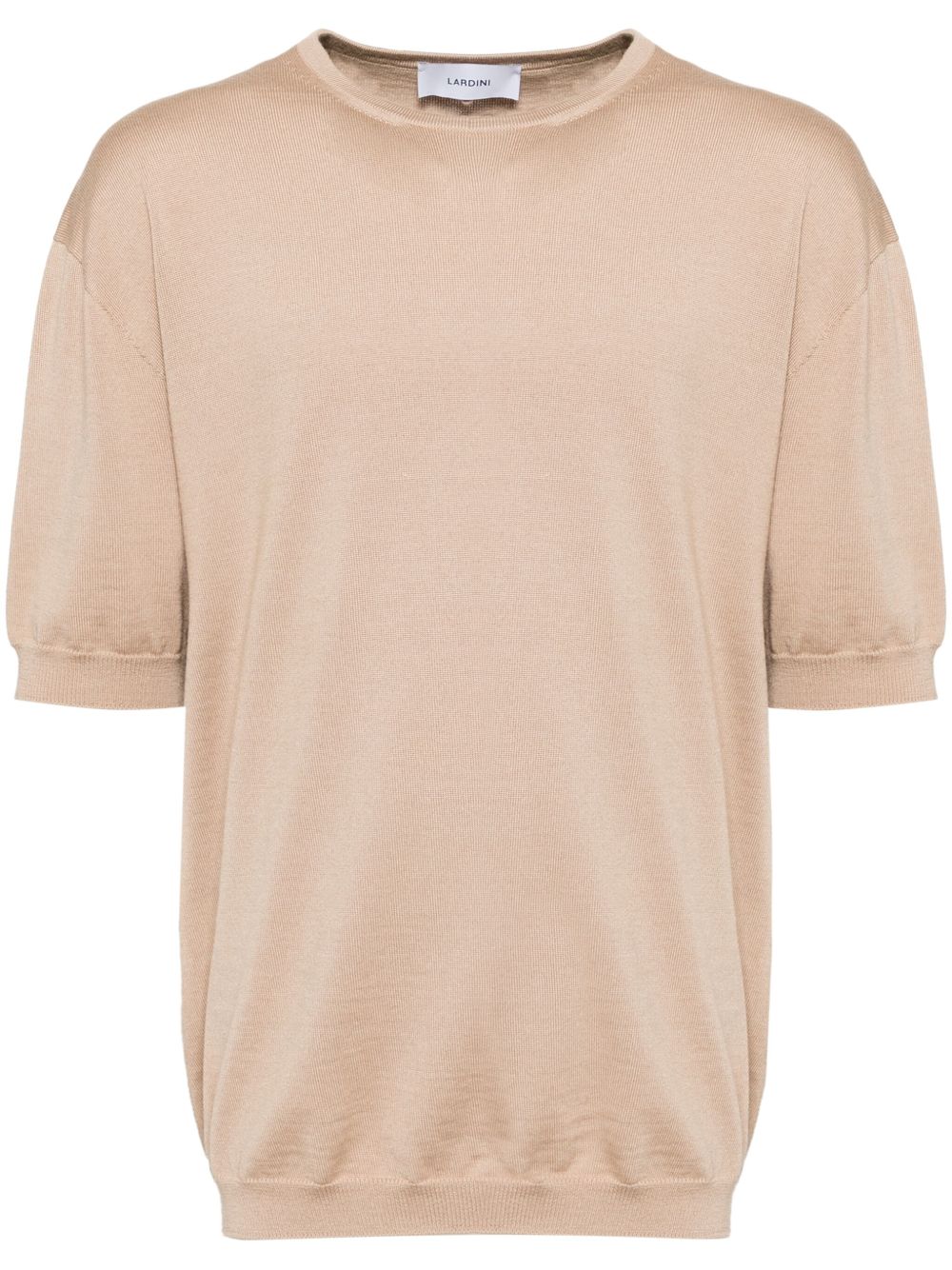 Lardini short-sleeved Jumper Brown Maison-Kitsune Men T-Shirts