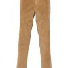 Maison-Kitsune Lardini Corduroy Trousers Brown Men Regular-Fit & Straight Leg Pants