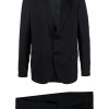 Lardini single-breasted Wool Suit Blue Men Single Breasted Suits Maison-Kitsune