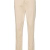 Men Tapered Pants Maison-Kitsune Lardini Paris slim-leg Chino Trousers Neutrals