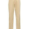Maison-Kitsune Lardini mid-rise Tapered Chinos Neutrals Men Chinos