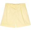 Maison-Kitsune Lardini pleat-detailing Bermuda Shorts Yellow Men Bermuda Shorts