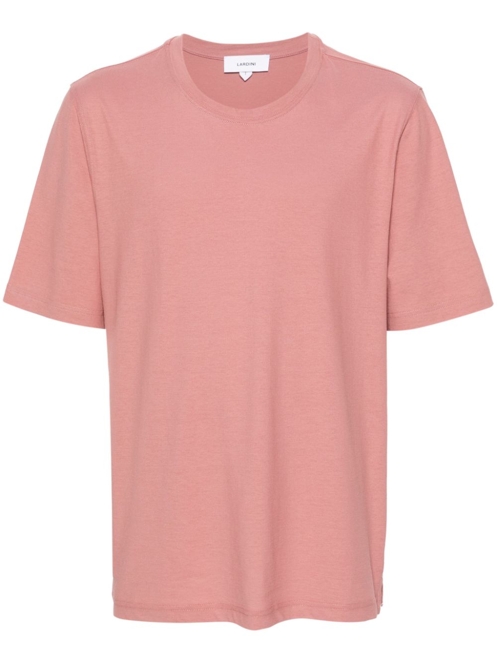 Lardini round-neck Cotton T-shirt Pink Men T-Shirts Maison-Kitsune