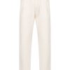 Lardini Tailored Tapered Trousers Neutrals Maison-Kitsune Men Chinos
