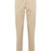 Maison-Kitsune Tailored Pants Men Lardini pressed-crease Trousers Neutrals
