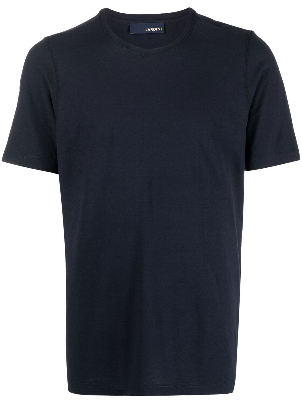 Lardini Jersey Cotton T-Shirt Blue Men T-Shirts Maison-Kitsune