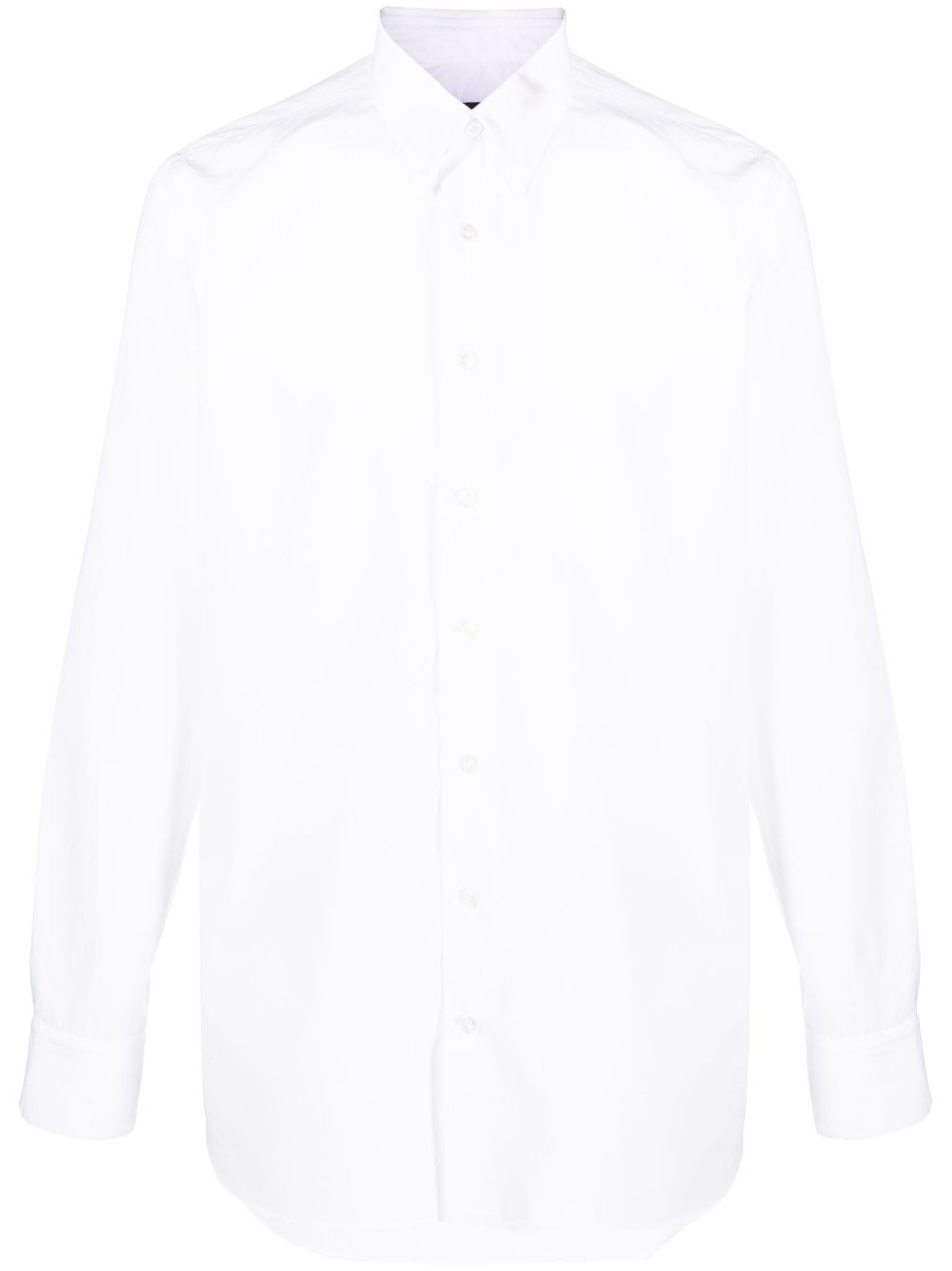 Lardini button-up Cotton Shirt White Men Shirts Maison-Kitsune