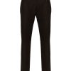 Maison-Kitsune Tailored Pants Men Lardini pleat-detail Tailored Trousers Brown