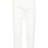 Maison-Kitsune Tapered Jeans Men Lardini tapered-leg Jeans White