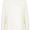 Lardini roll-neck long-sleeve Jumper White Men Knitted Sweaters Maison-Kitsune