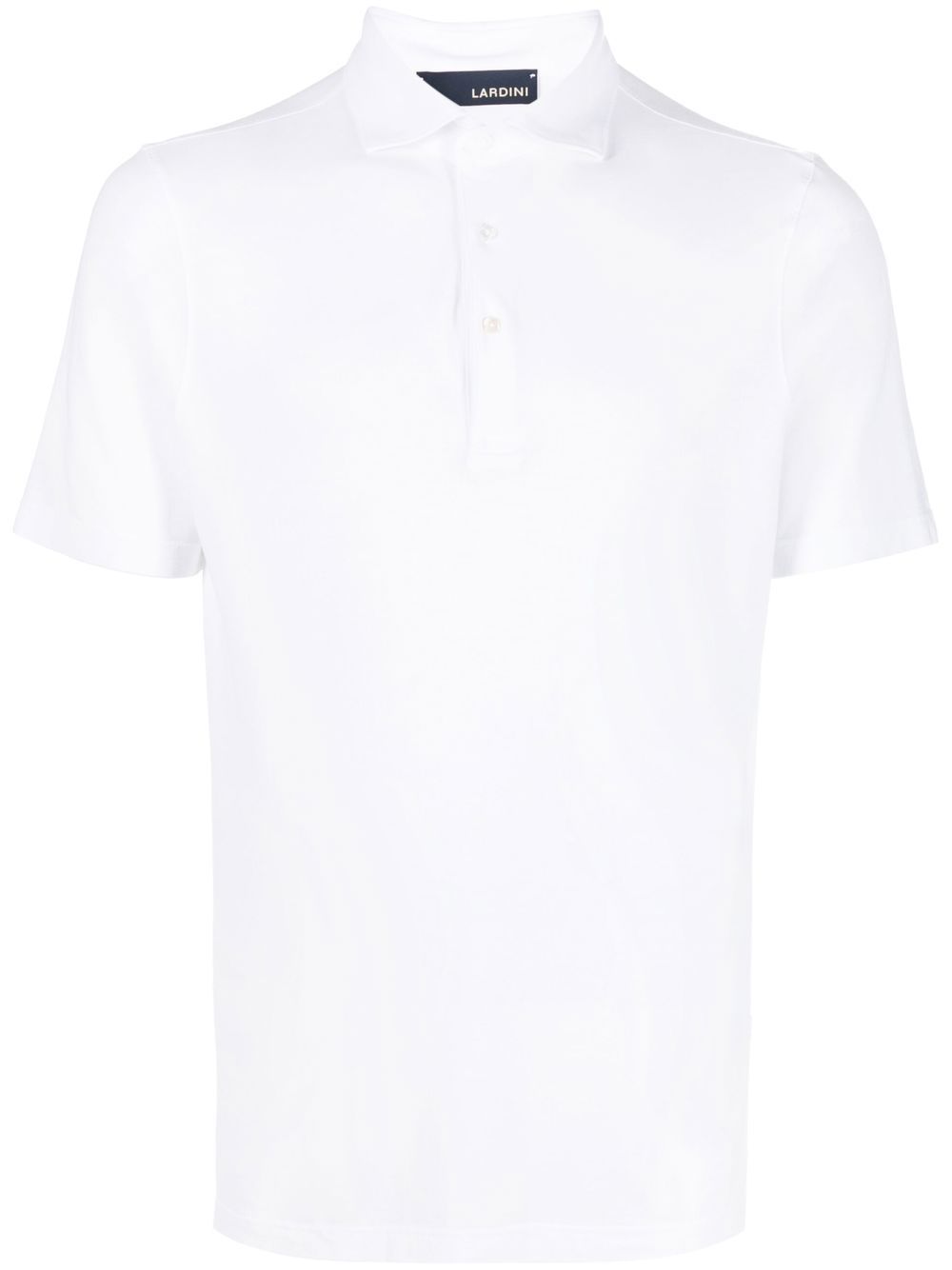 Lardini spread-collar Polo Shirt White Men Polo Shirts Maison-Kitsune
