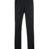 Lardini mid-rise straight-leg Wool Trousers Black Men Regular-Fit & Straight Leg Pants Maison-Kitsune