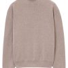 Men Knitted Sweaters Maison-Kitsune LEMAIRE high-neck Jumper Neutrals