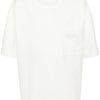 Maison-Kitsune T-Shirts Men LEMAIRE chest-pocket Jersey T-shirt Neutrals