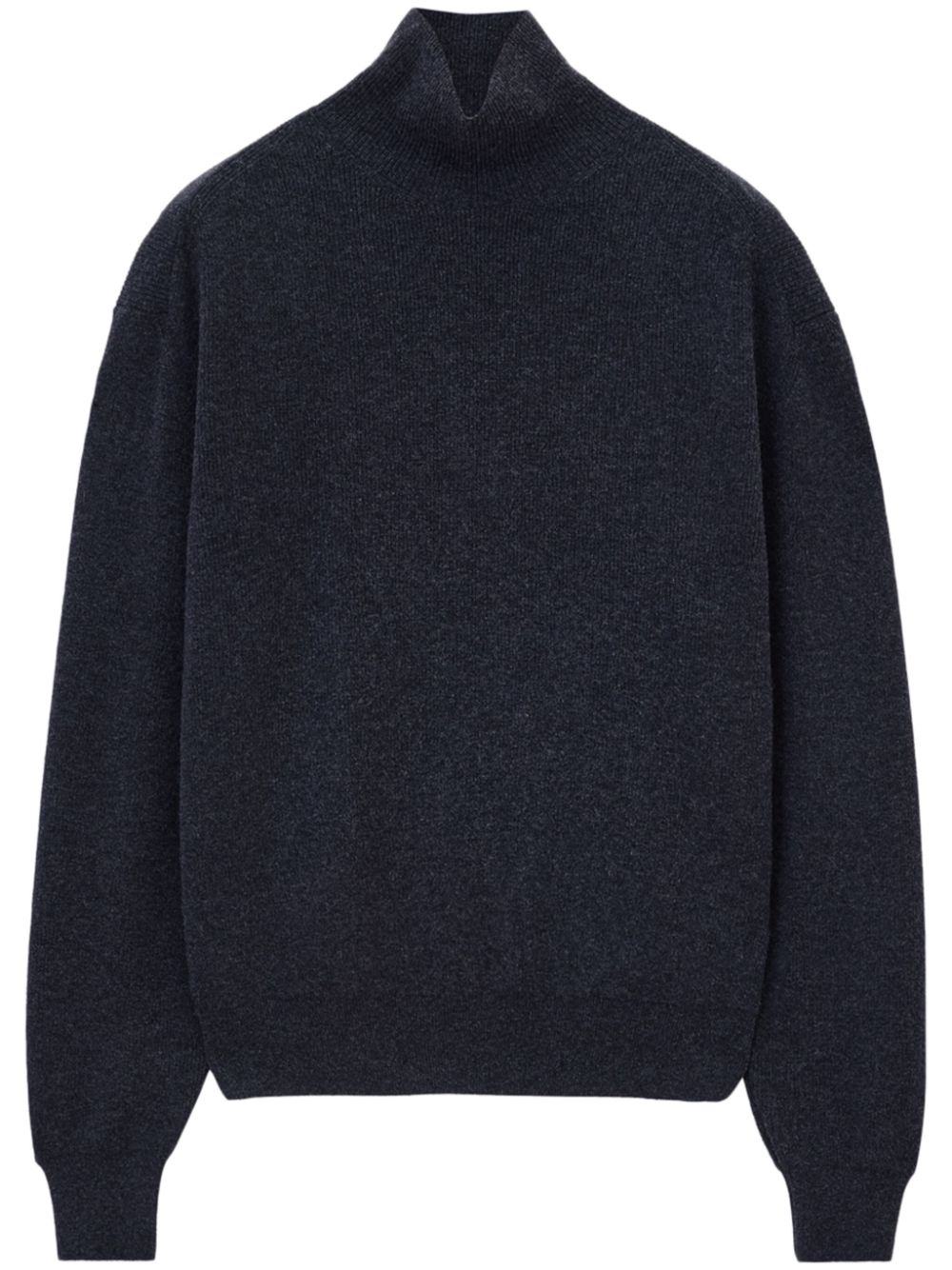 LEMAIRE high-neck Jumper Grey Men Knitted Sweaters Maison-Kitsune