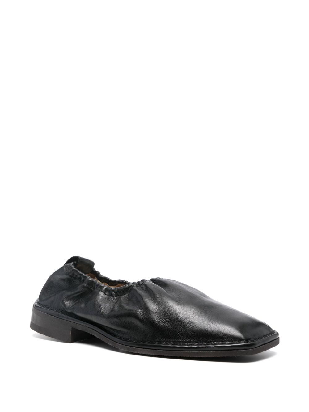 Maison-Kitsune Loafers Men LEMAIRE Leather Loafers Black