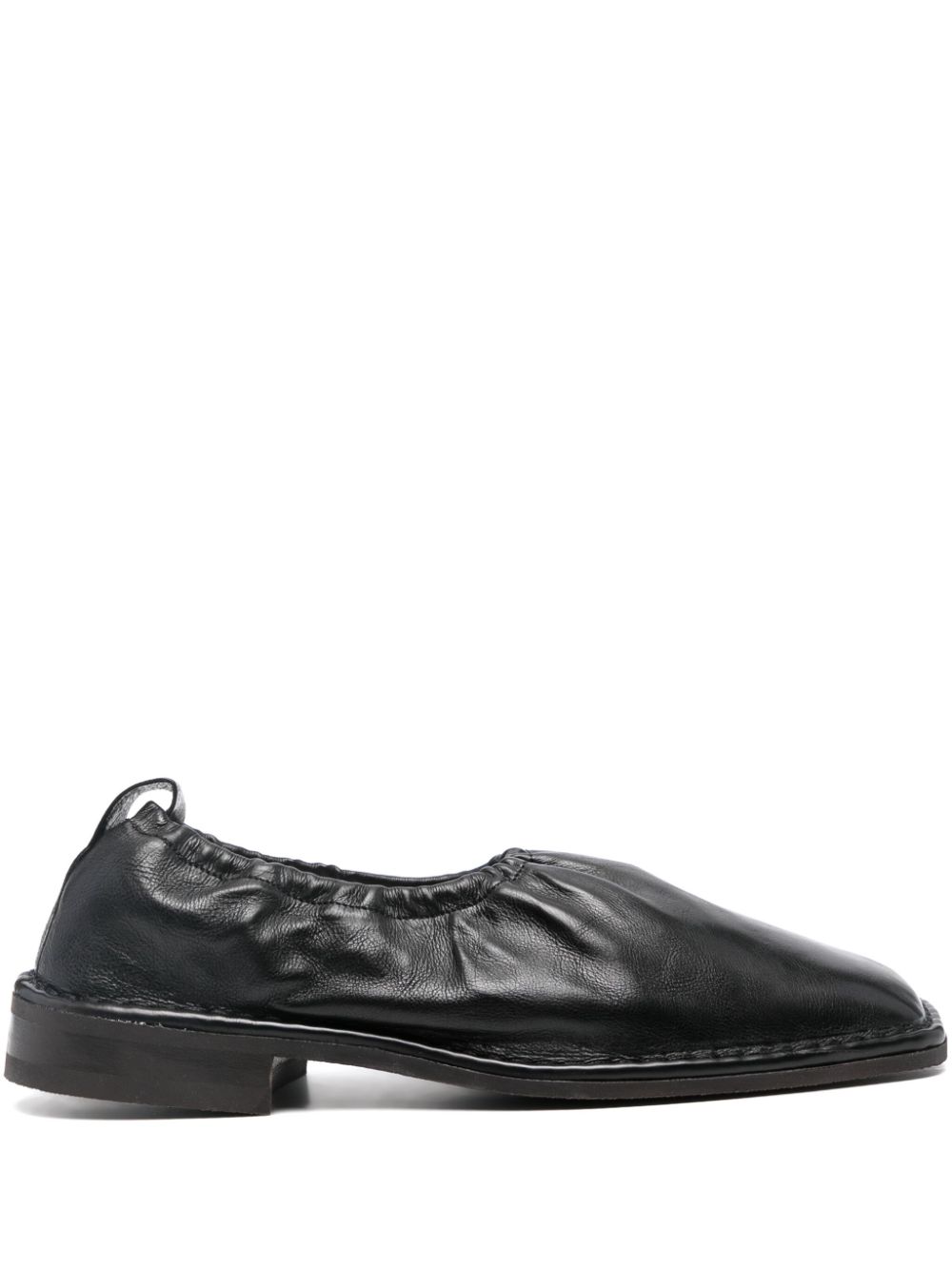 Maison-Kitsune Loafers Men LEMAIRE Leather Loafers Black